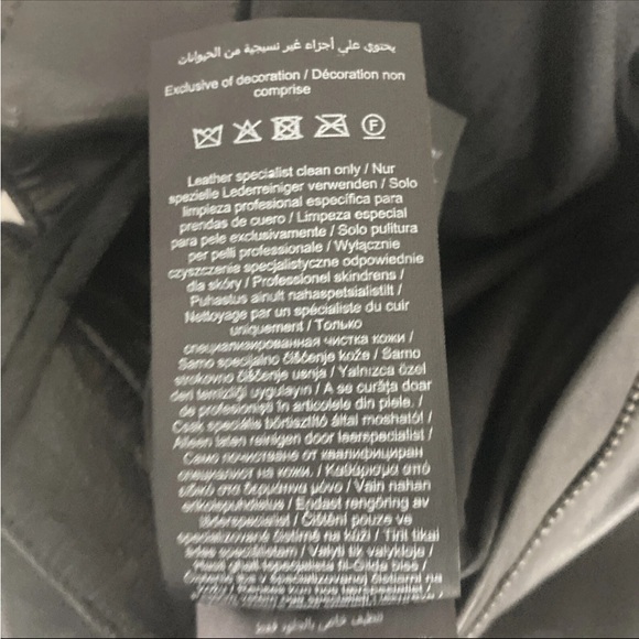 Aligne Leather Trousers Pants Slacks Gellar UK 12 US 8 high rise straight 31 ins - Picture 9 of 15